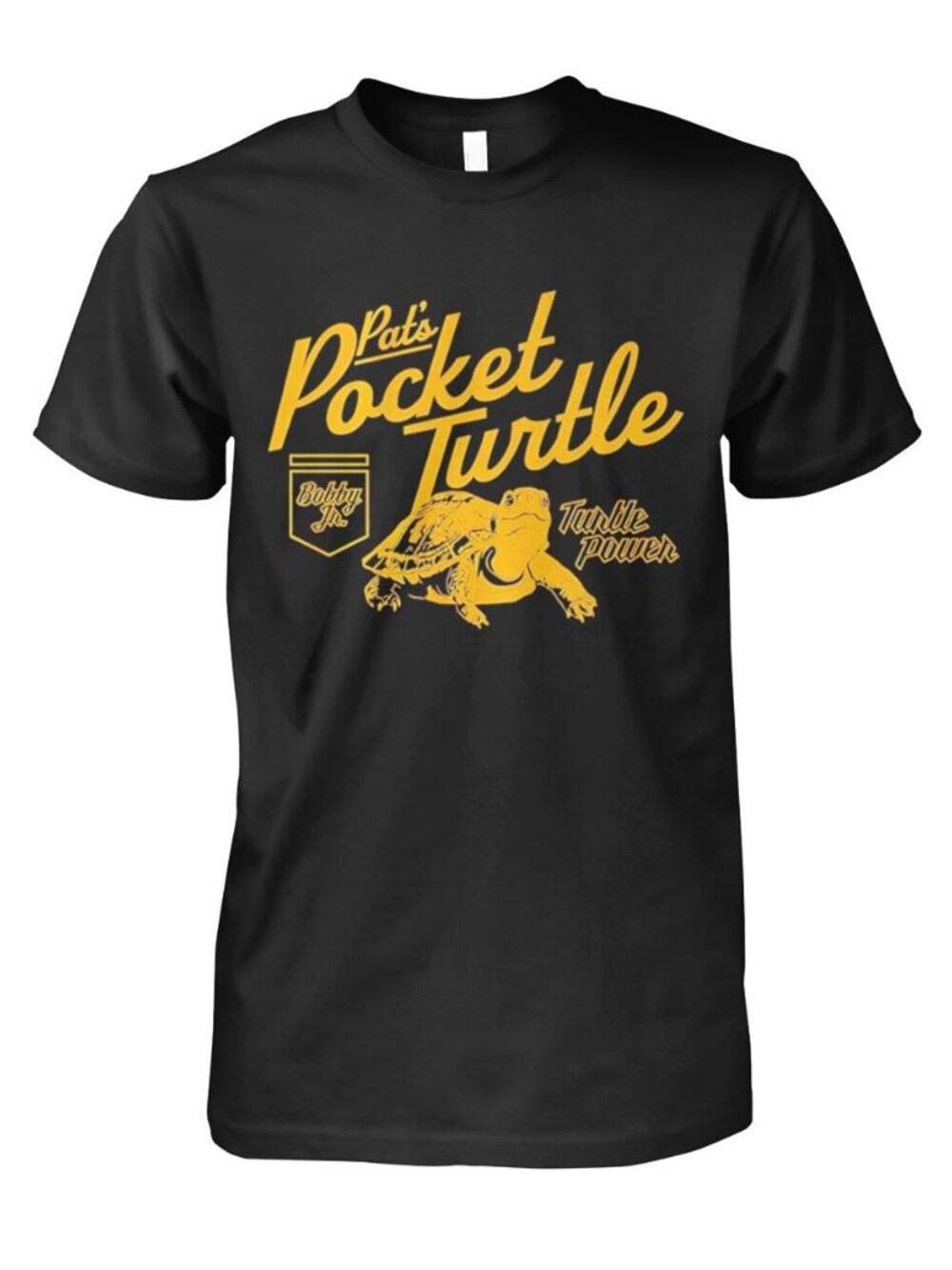Pat's Murphy Pocket Turtle Power Bobby T-shirt 254